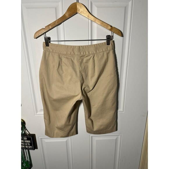 Lauren Ralph Lauren Twill Stretch Bermuda Shorts - Picture 2 of 4